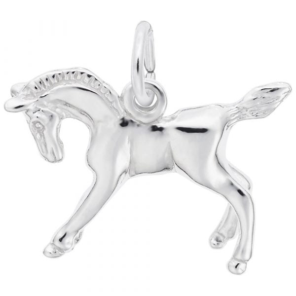 Sterling Silver Horse Charm