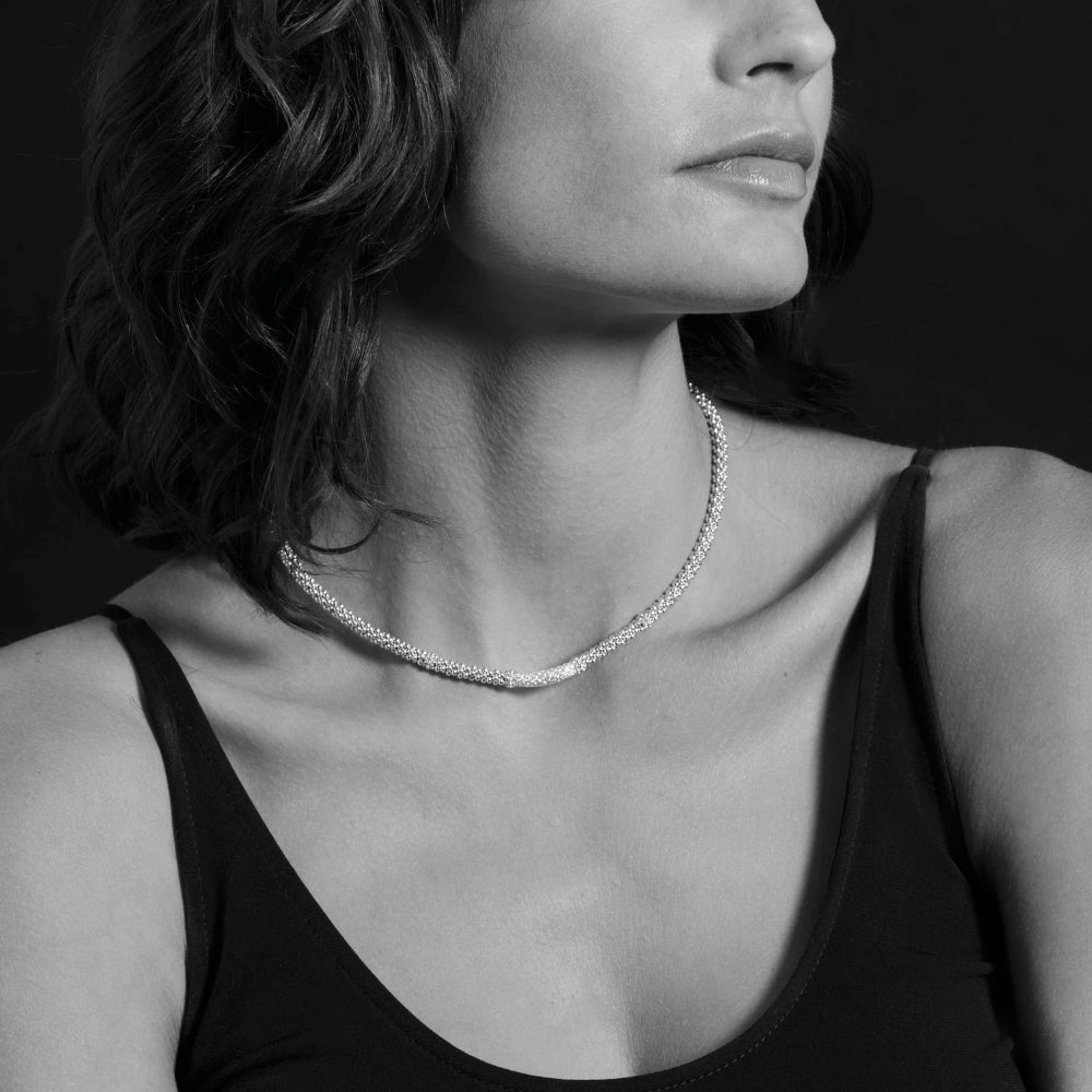 Lagos Caviar Lux Diamond Necklace