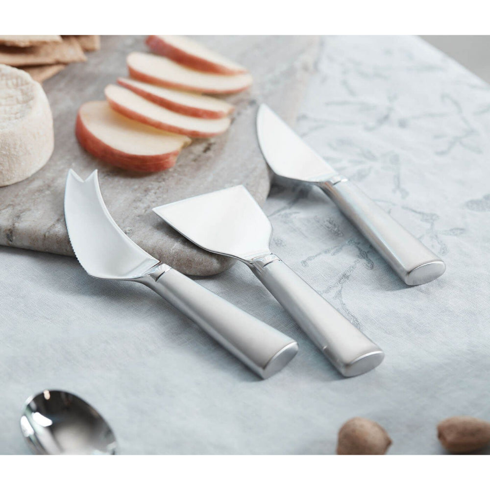 Simon Pearce Hartland Cheese Knife Set in Gift Box
