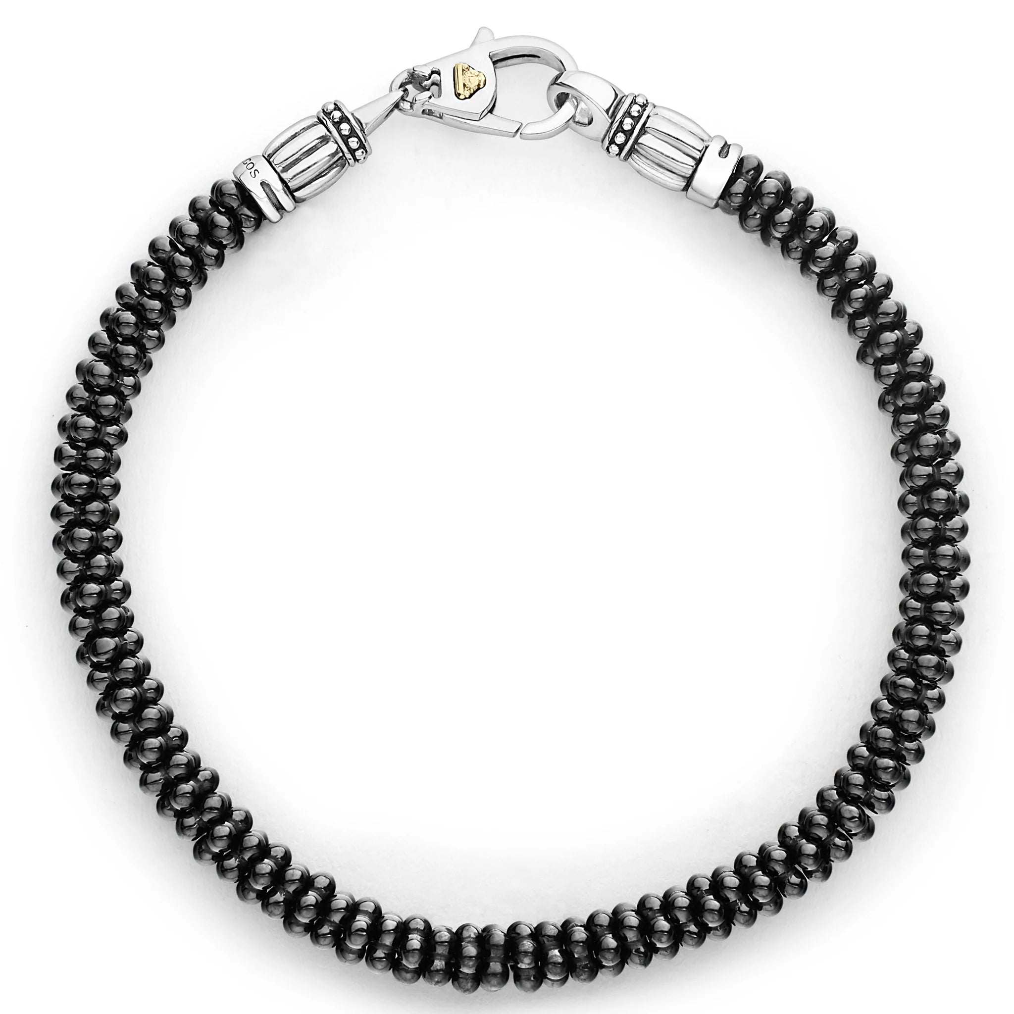 Lagos Black Caviar Ceramic Beaded Bracelet Smyth Jewelers