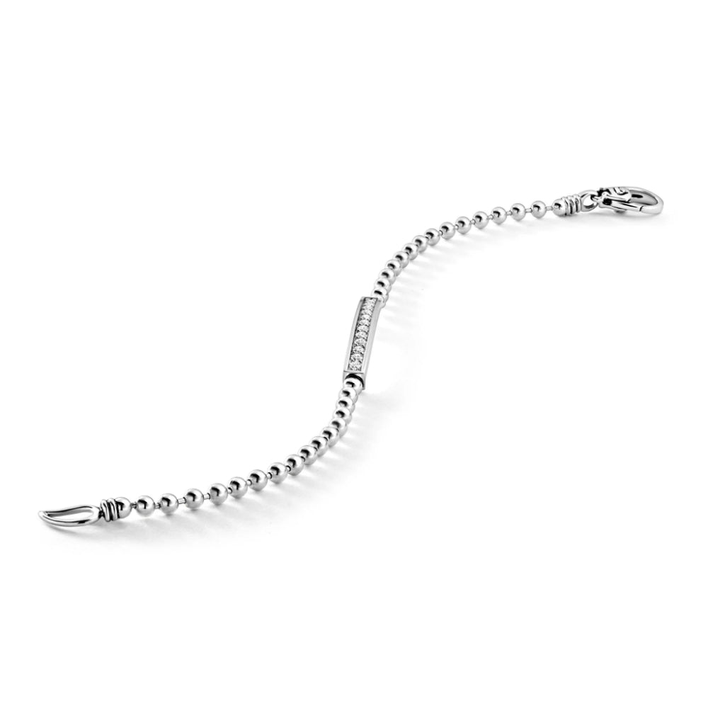 Lagos Caviar Spark Diamond Beaded Bracelet