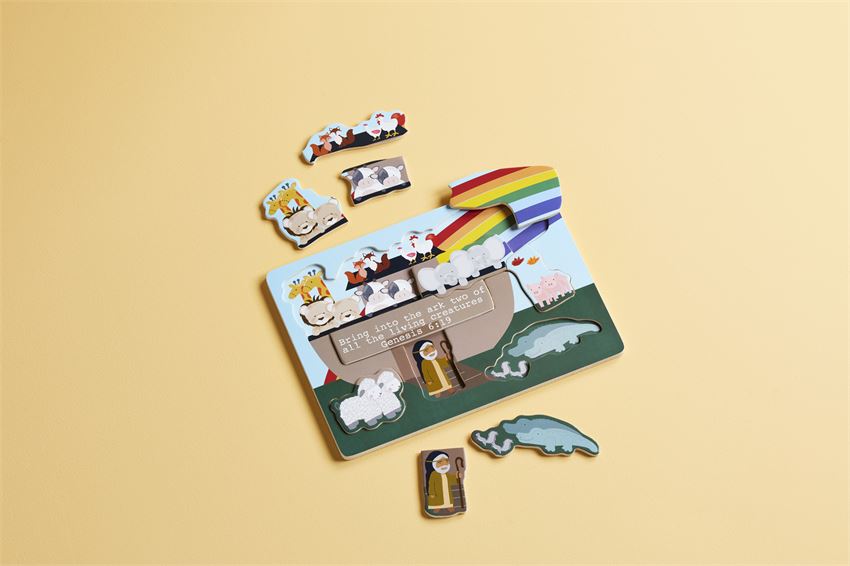 Mud Pie Noah's Ark Wood Puzzle