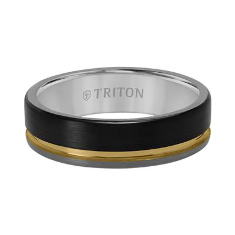 Frederick Goldman Gents Tungsten Wedding Band