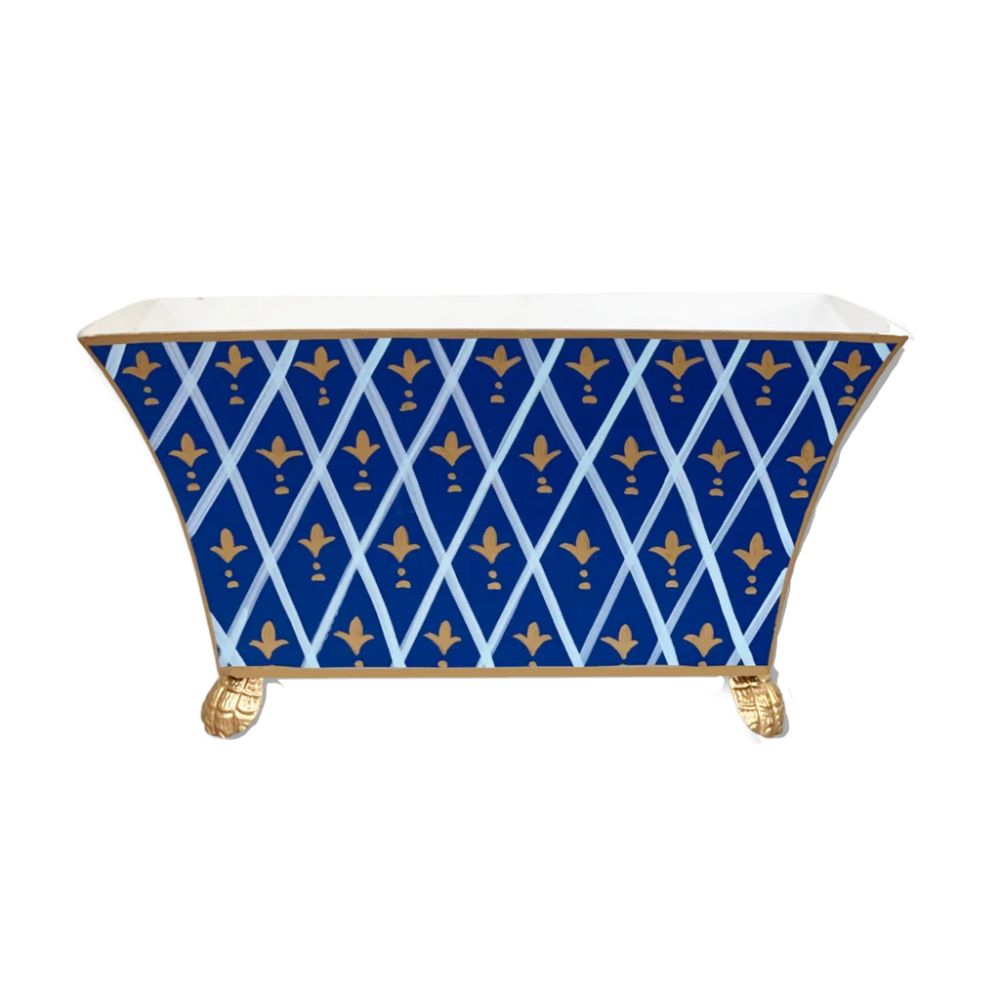 Dana Gibson Newport in Navy Long Cachepot - In Store Pick Up Only