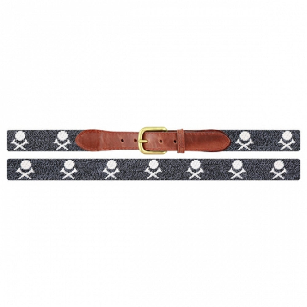 Smathers & Branson Scratch Golf Needlepoint Belt