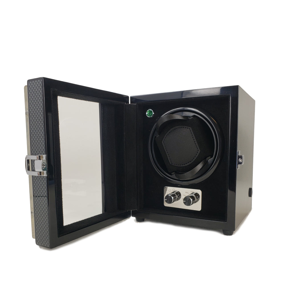 Glass Top Watch Winder - Single
