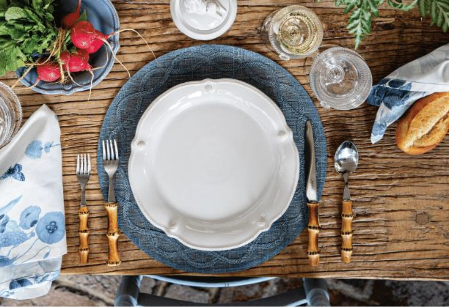 Juliska Berry & Thread Flared Dinner Plate