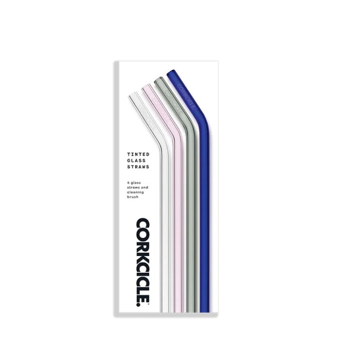 Corkcicle Straw Set - Glass