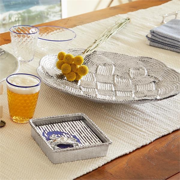Mariposa Crab Rope Napkin Box