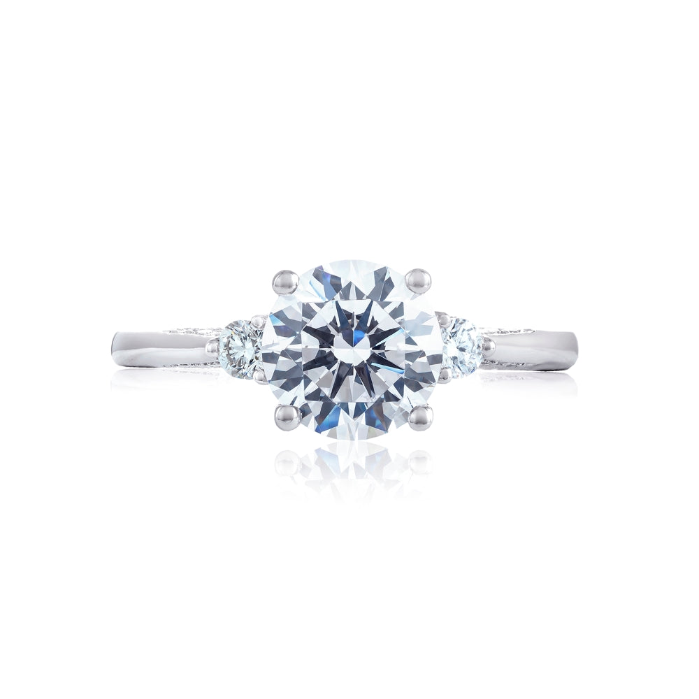 Tacori Simply Tacori Round 3-Stone Engagement Ring