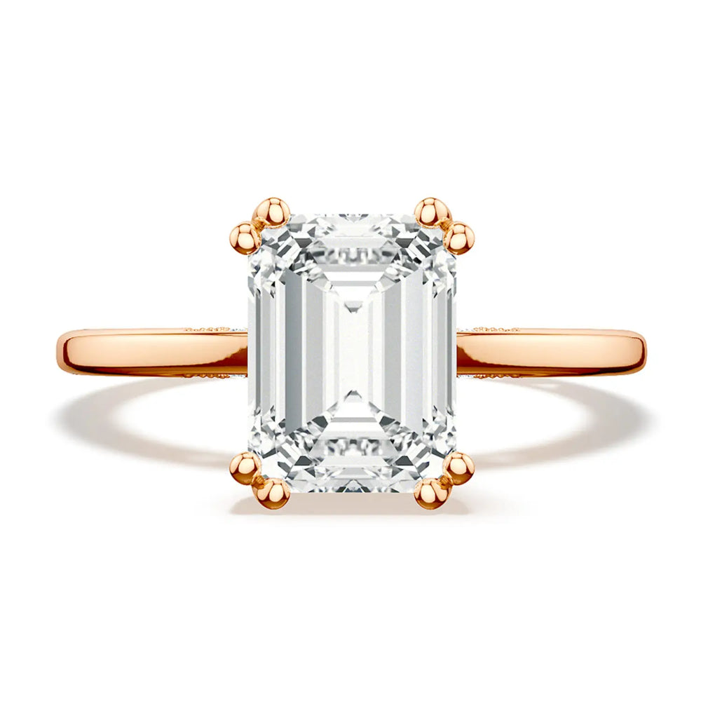 Tacori Simply Tacori Emerald Solitaire Engagement Ring
