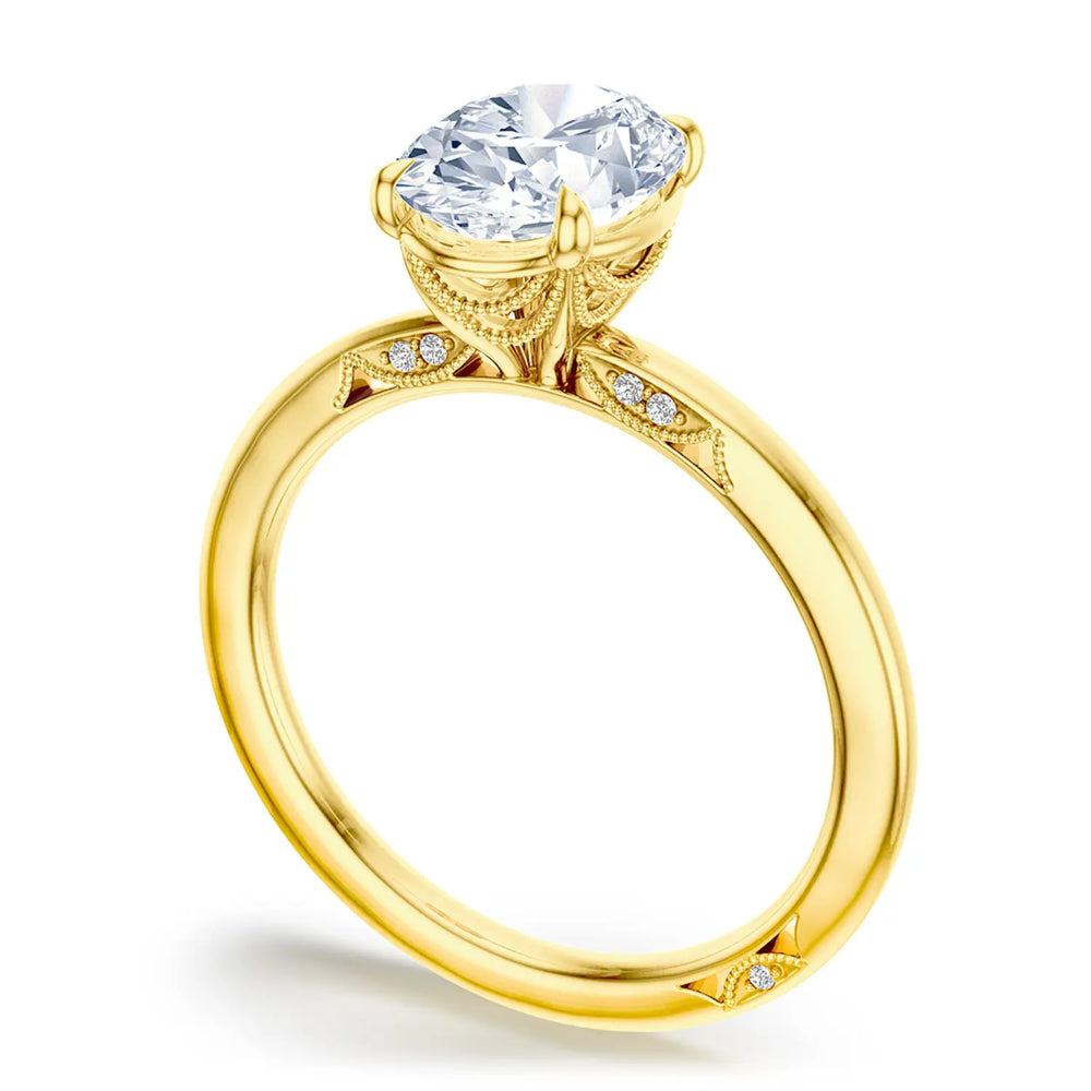 Tacori Simply Tacori Oval Solitaire Engagement Ring