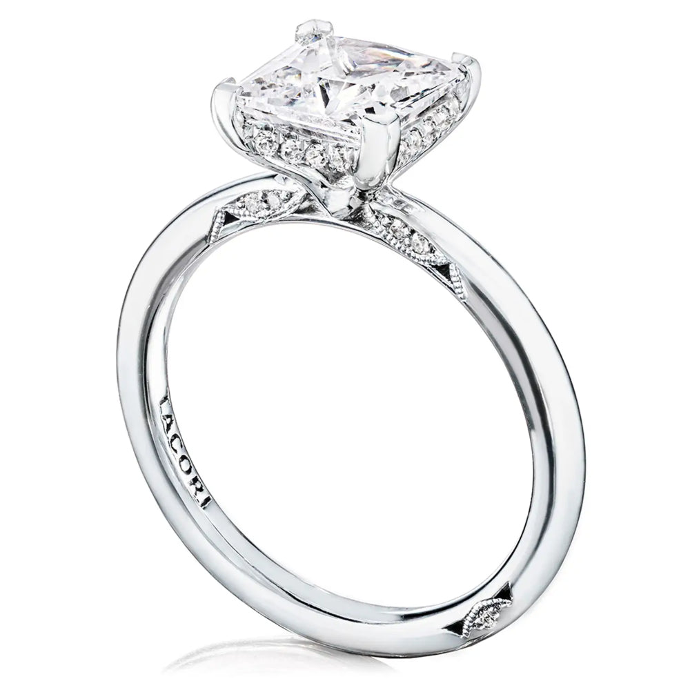 Tacori Simply Tacori Princess Solitaire Engagement Ring