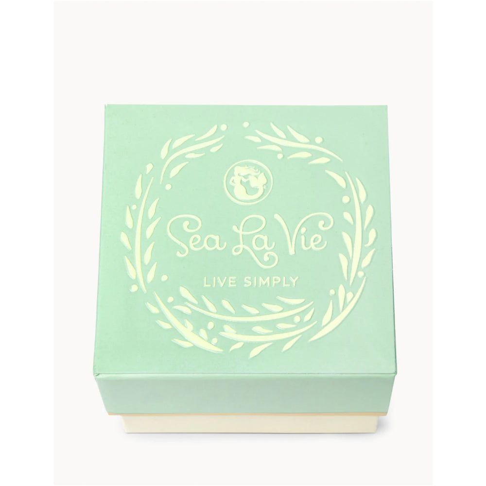 Spartina Sea La Vie Stud Earrings Blessed/Seafoam Clover