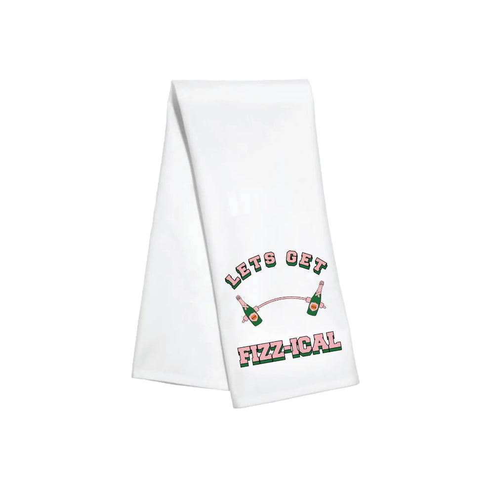 Let's Get Fizz-ical Kitchen Towel