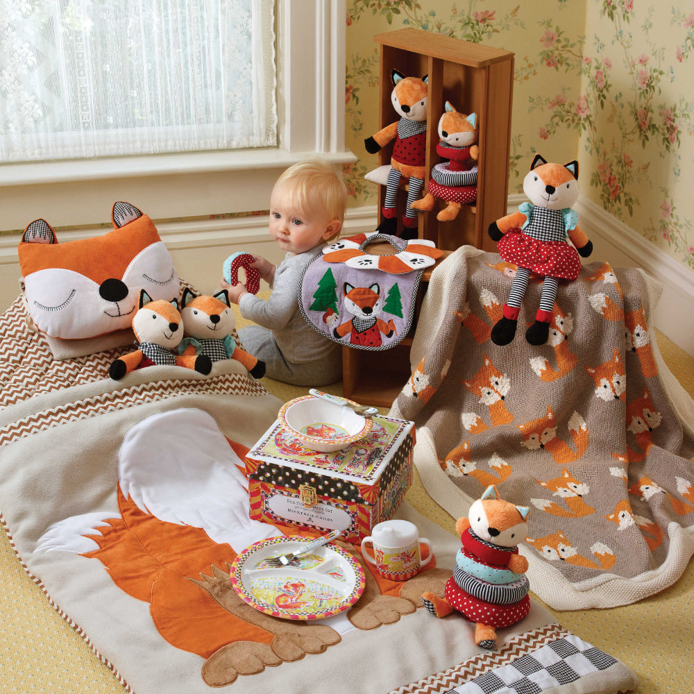 MacKenzie-Childs Toddler's Dinnerware Set - Fox