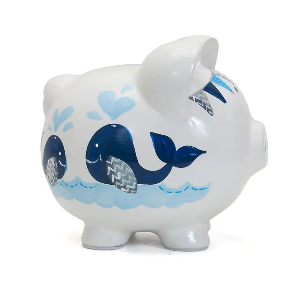 Child to Cherish Whale Piggy Bank