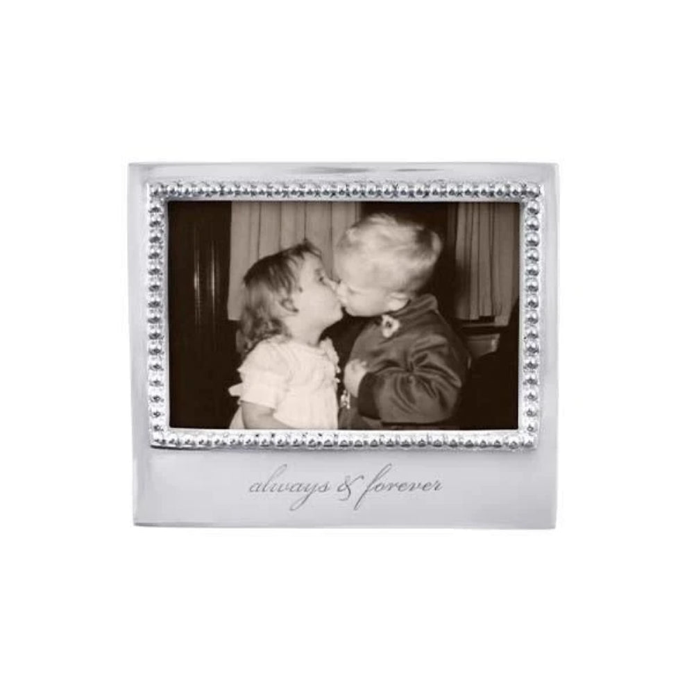 Mariposa ALWAYS & FOREVER Beaded 4x6 Frame