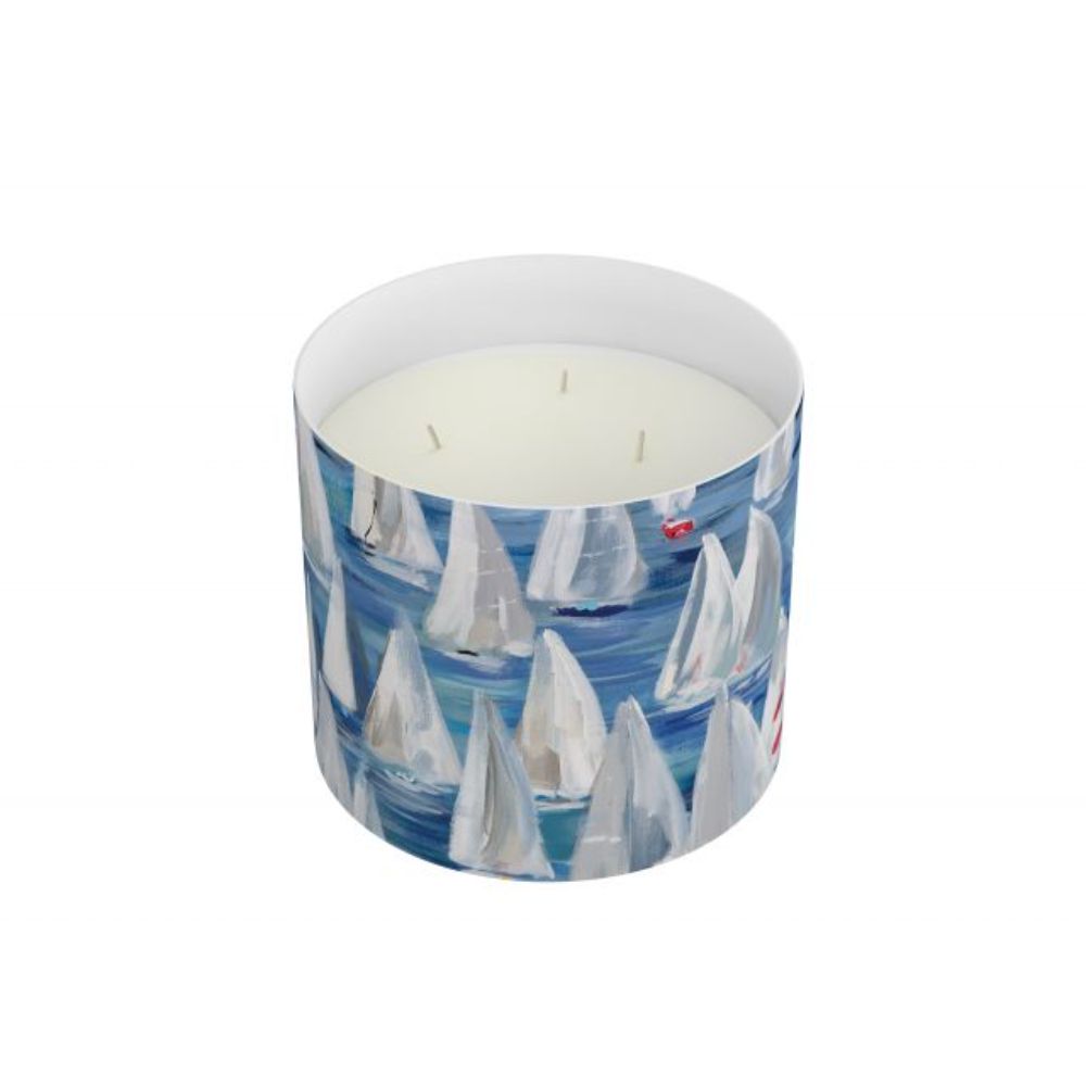 Annapolis Candle Kim Hovell Race Day 3-Wick Candle