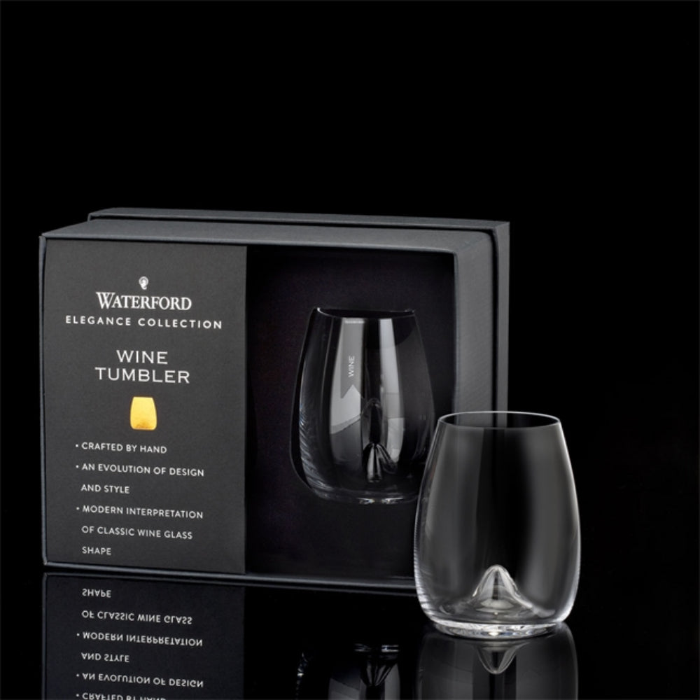 Waterford Elegance Stemless Wine Glasses - Set of 2