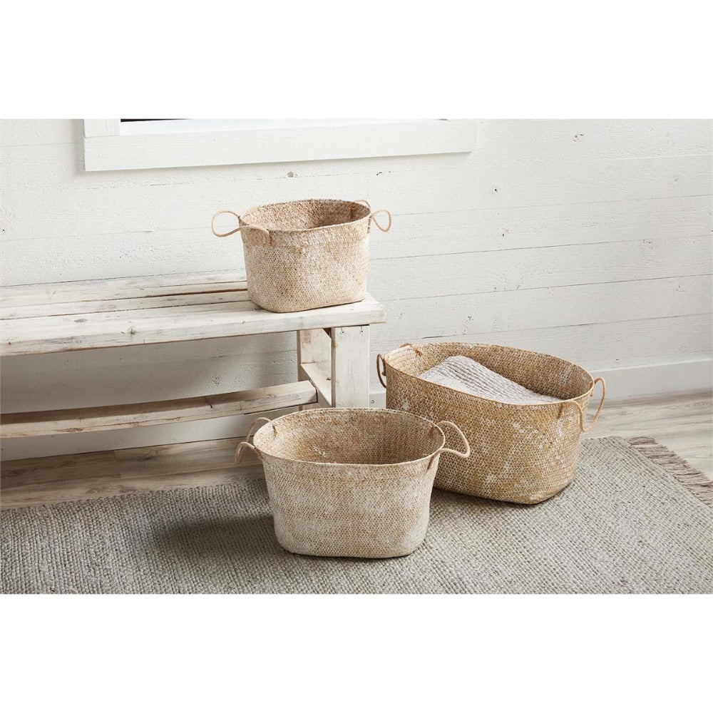 Mud Pie Seagrass Basket