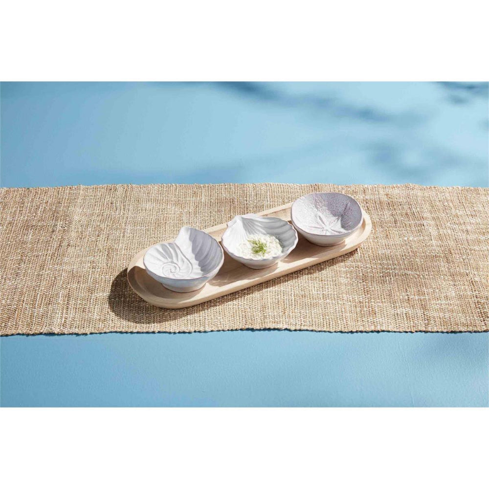 Mud Pie Shell Dip & Tray Set