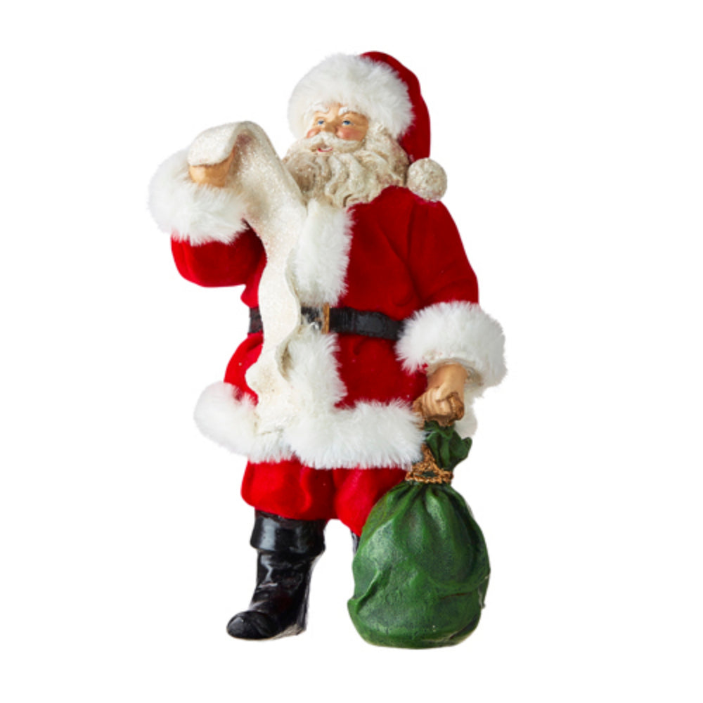 13.5" Santa Checking List