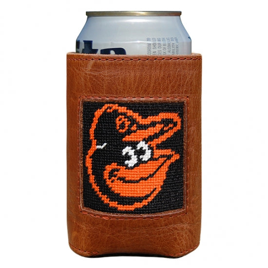 Smathers & Branson Baltimore Orioles Needlepoint Can Cooler