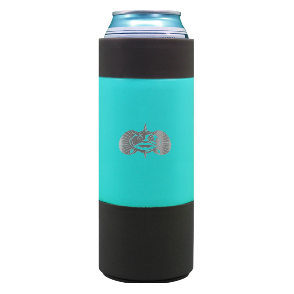 Toadfish Non-Tipping Slim Can Cooler - Teal