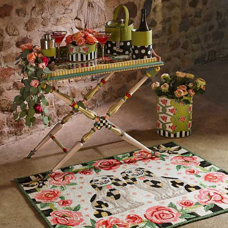 MacKenzie-Childs Really Rosy Cachepot