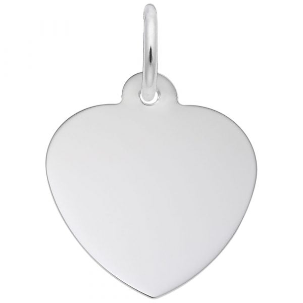 Engravable Heart Charm