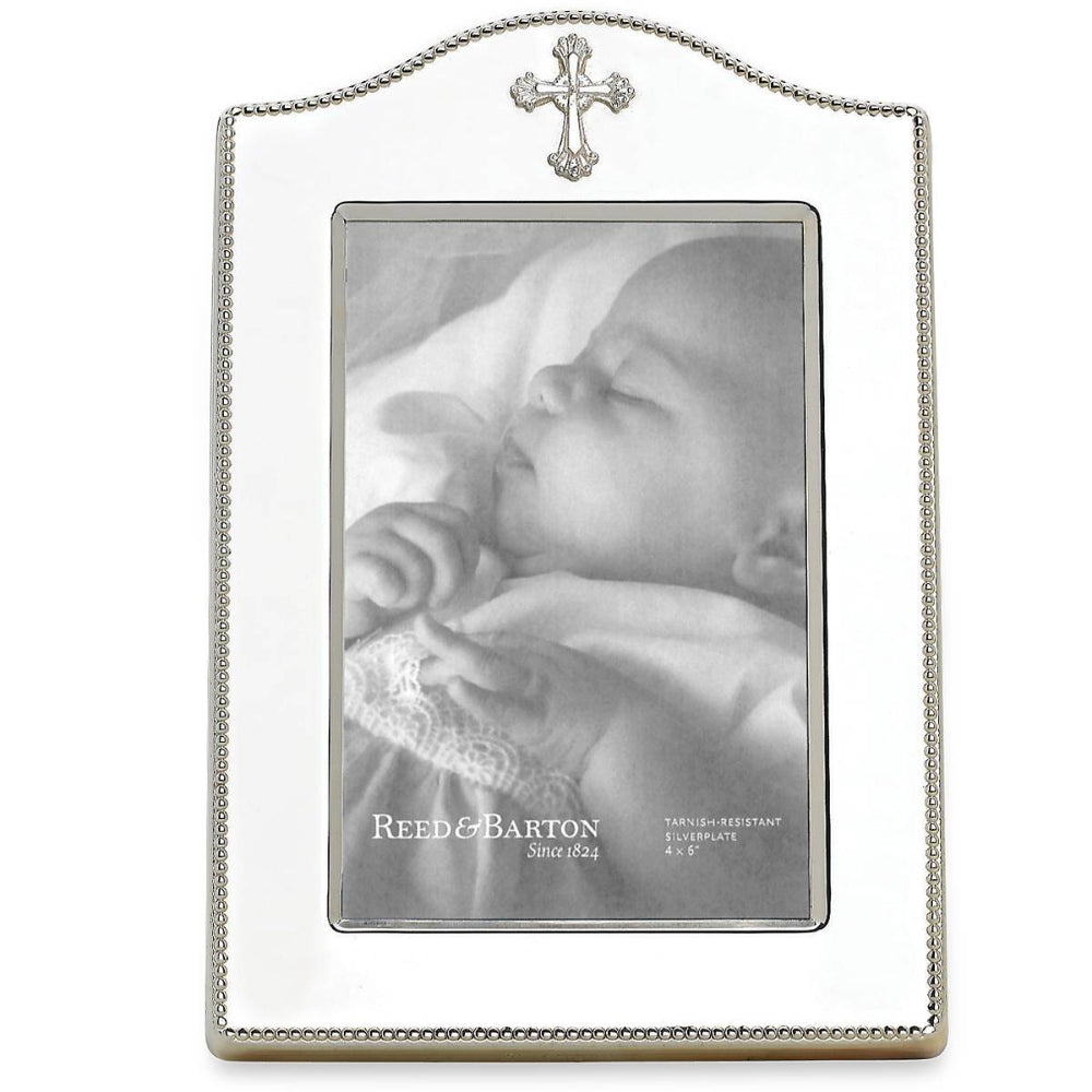 Reed & Barton Abbey Cross Silverplate Frame
