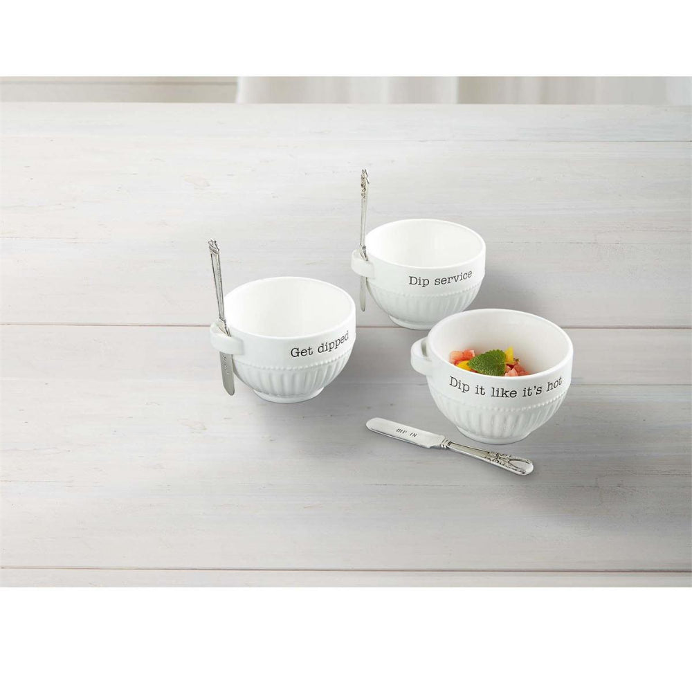 Mud Pie Dip Cup Set