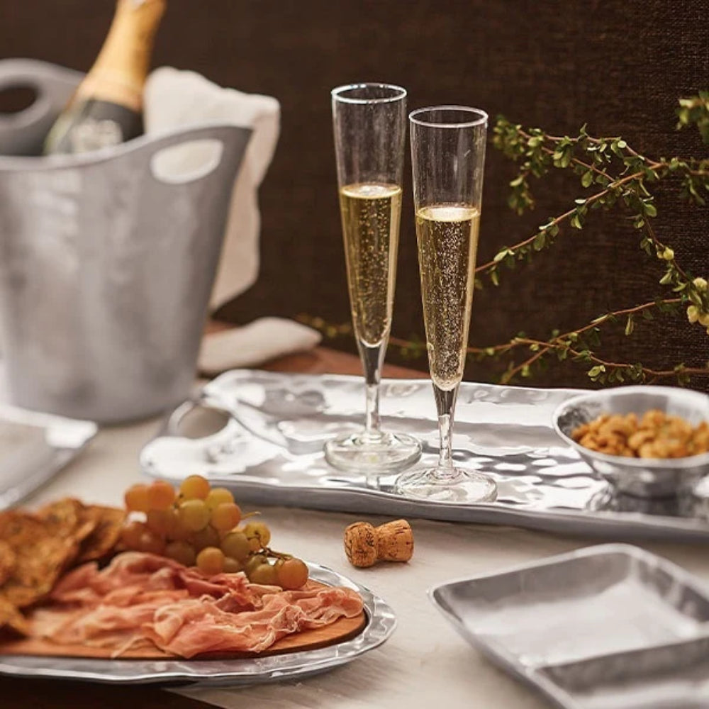 Mariposa Bellini Champagne Flutes