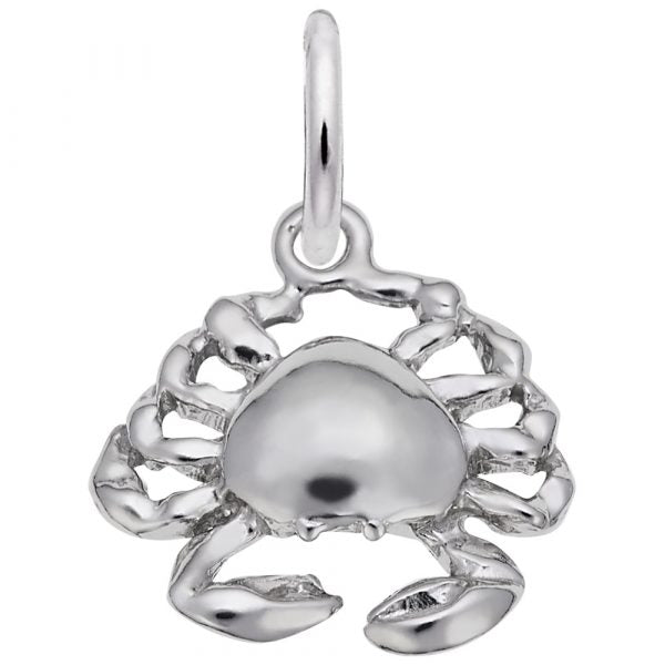 Sterling Silver Crab Charm