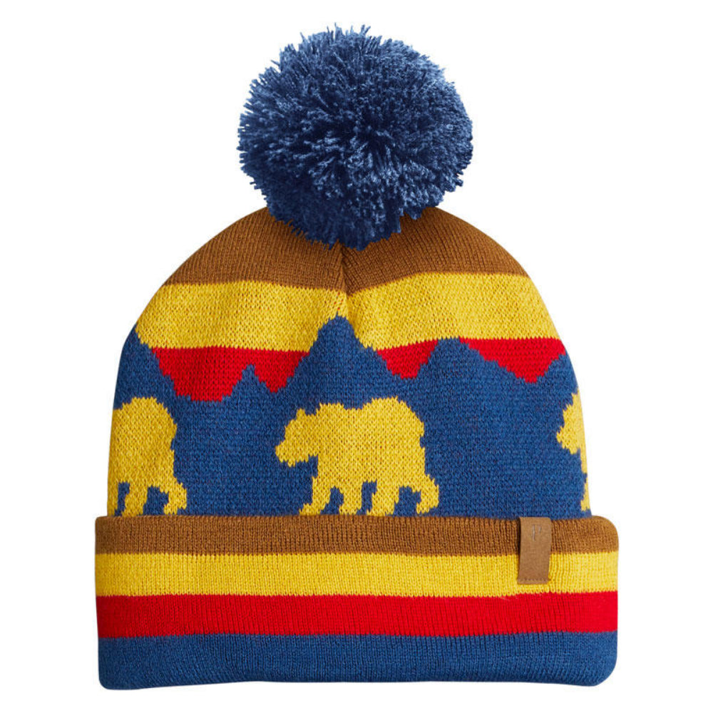 Vintage Pendleton wool knit hat with hard brim Vintage Pendleton Hat - Etsy main image 2