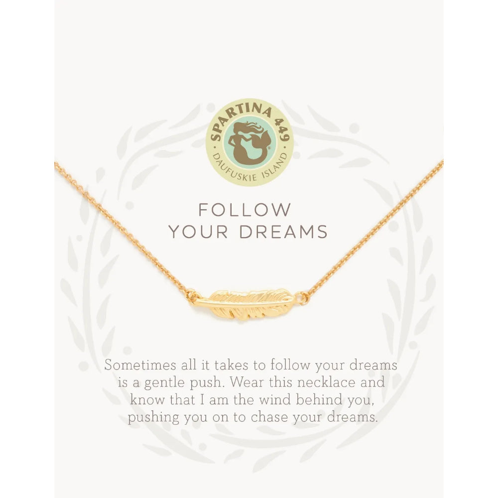 Spartina Sea La Vie Follow Your Dreams Necklace