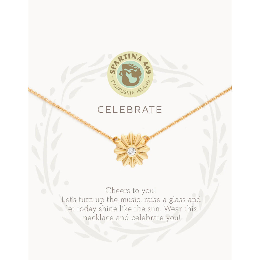 Spartina Sea La Vie Necklace 18" - Celebrate/Sunburst Necklace