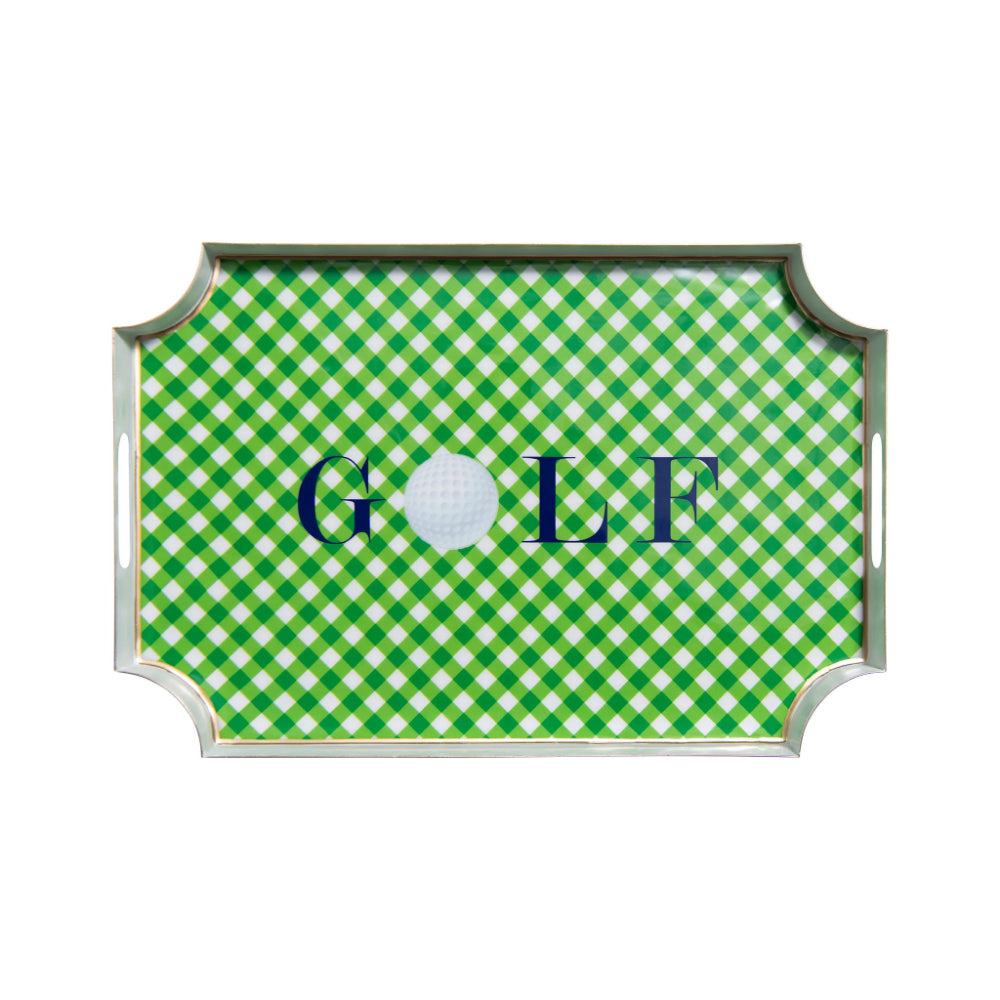 Jaye's Studio Tee Time Enameled Jaye Tray