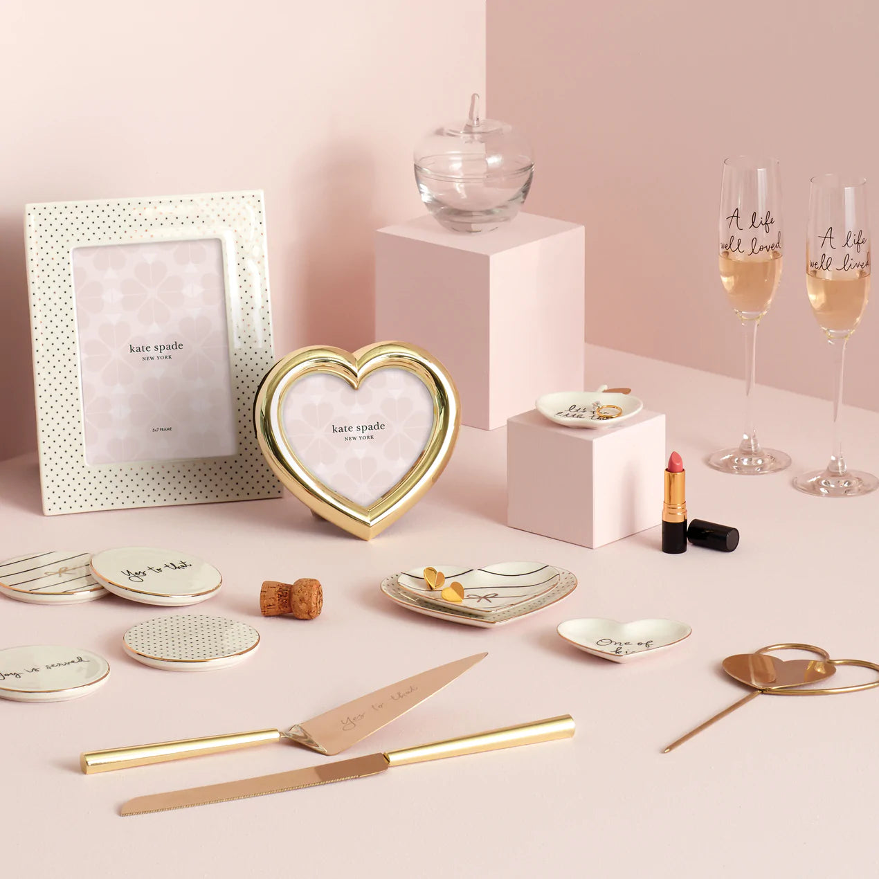 Kate Spade A Charmed Life Apple Jewelry Box