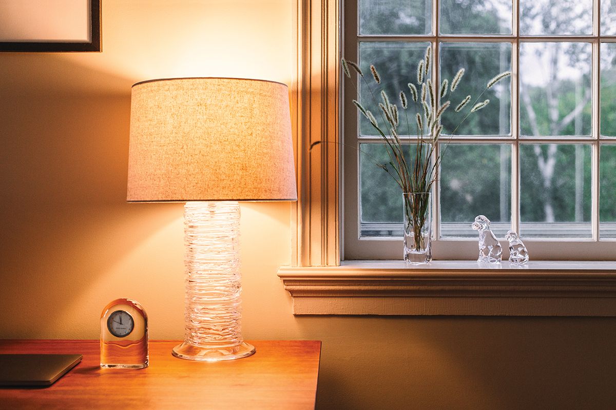 Simon Pearce Barre Clock