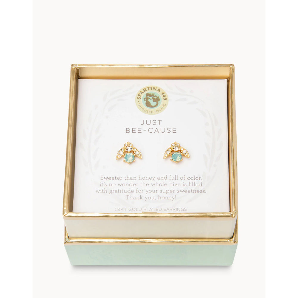 Spartina Sea La Vie Just Bee-cause/Little Bee Stud Earrings