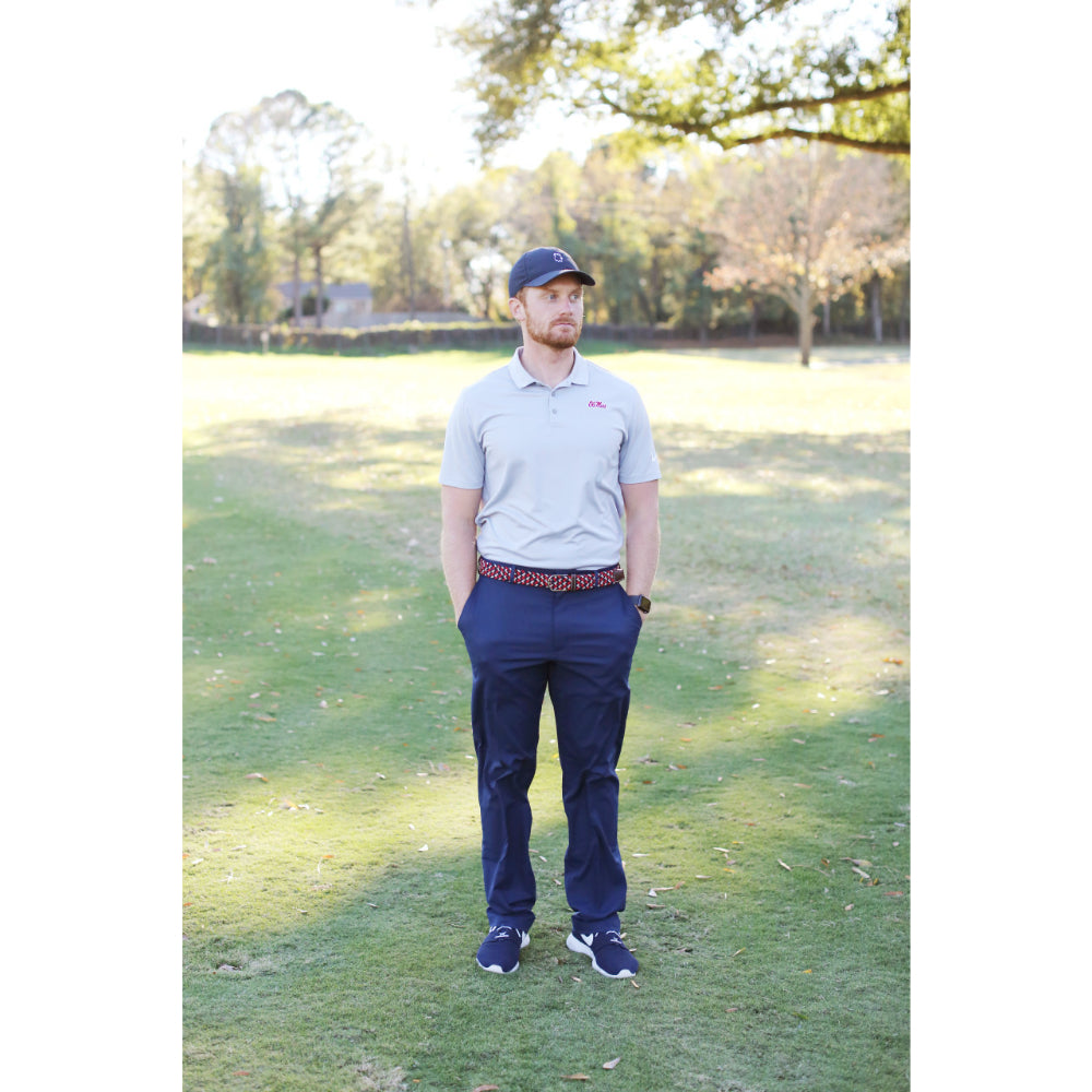 Roostas The Oxford Tri-Color Woven Stretch Belt