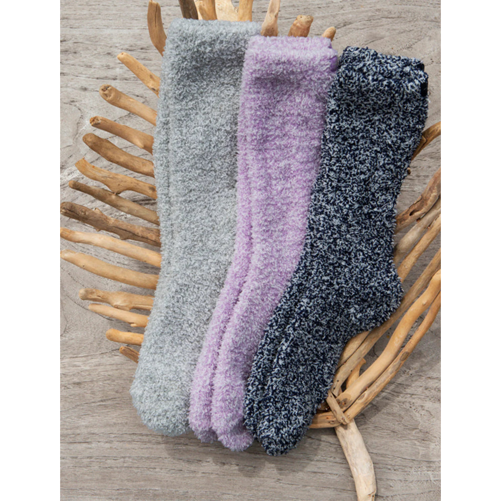 Barefoot Dreams CozyChic® Heathered Youth Socks