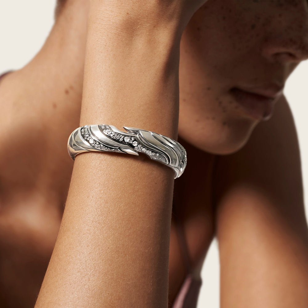 John Hardy Lahar Kick Cuff Bracelet