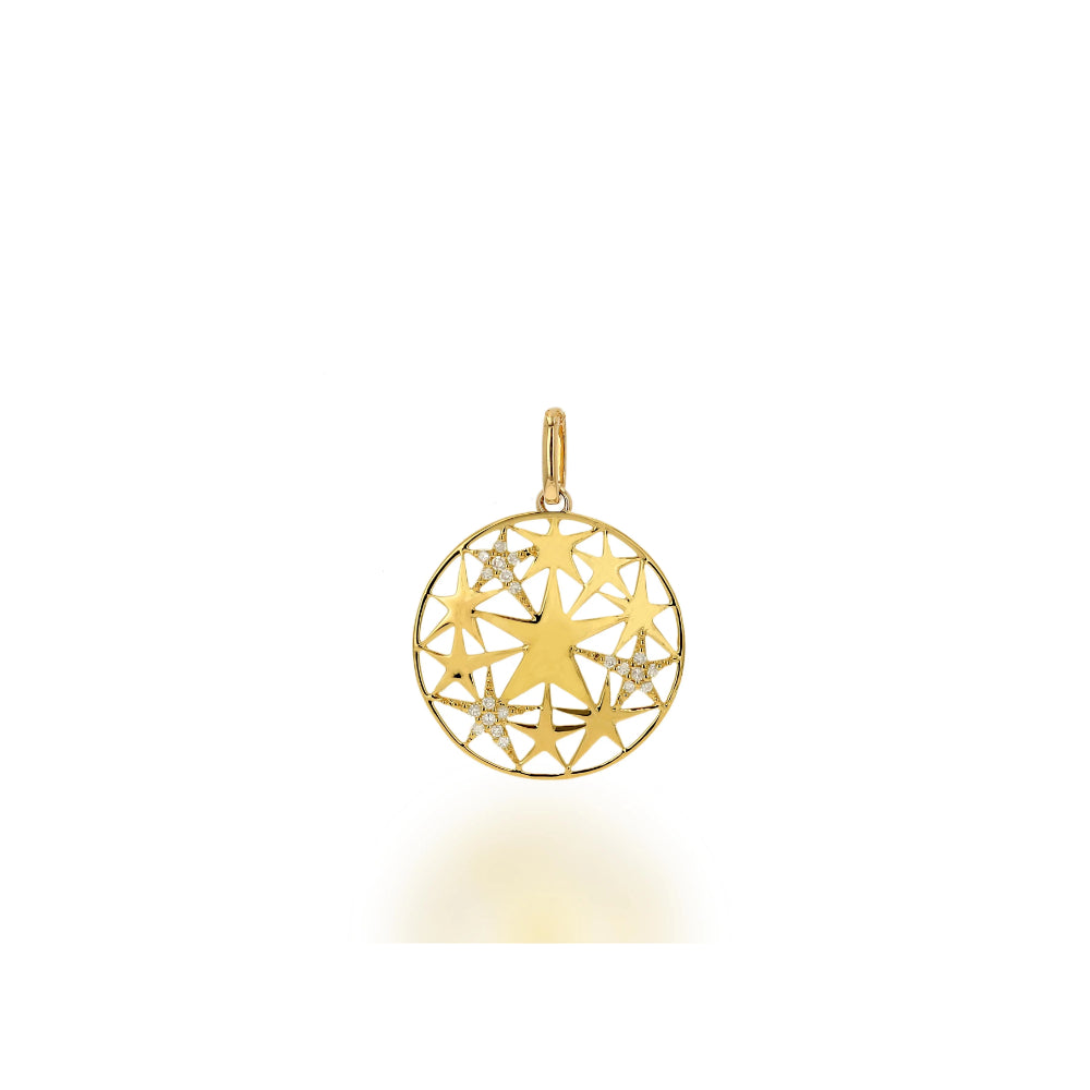 Rachel Reid Large Open Star Charm