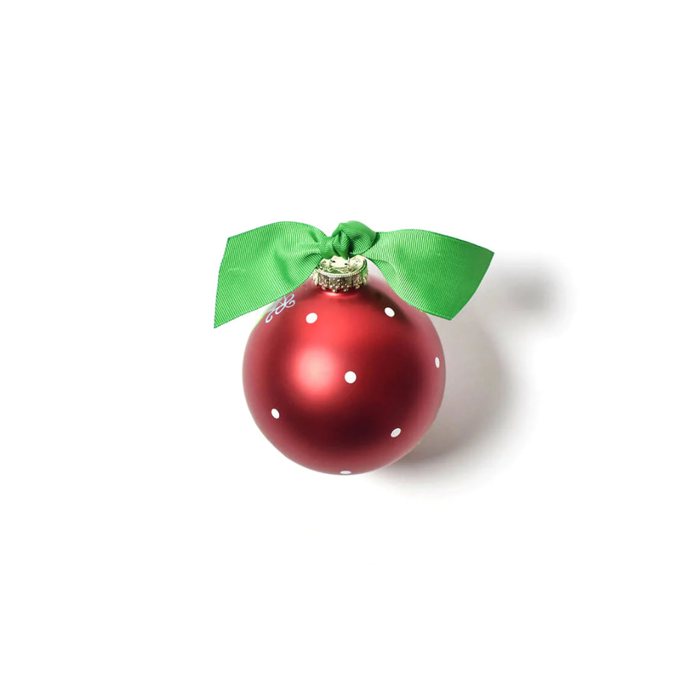 Coton Colors Our First Christmas Glass Ornament