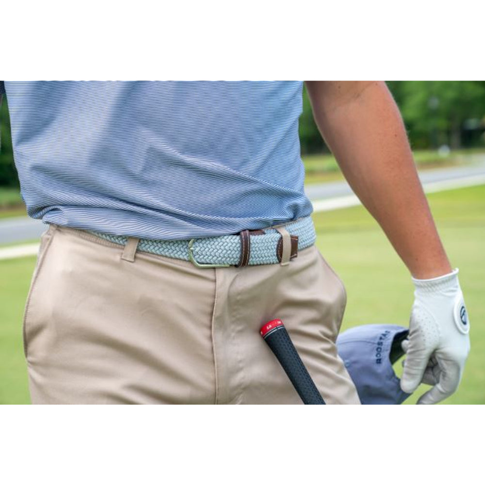 Roostas The Kohler Two Toned Woven Stretch Belt