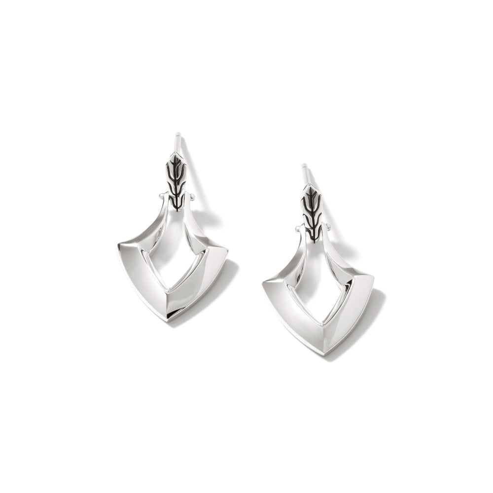 Louis Vuitton Mens Earrings, Silver