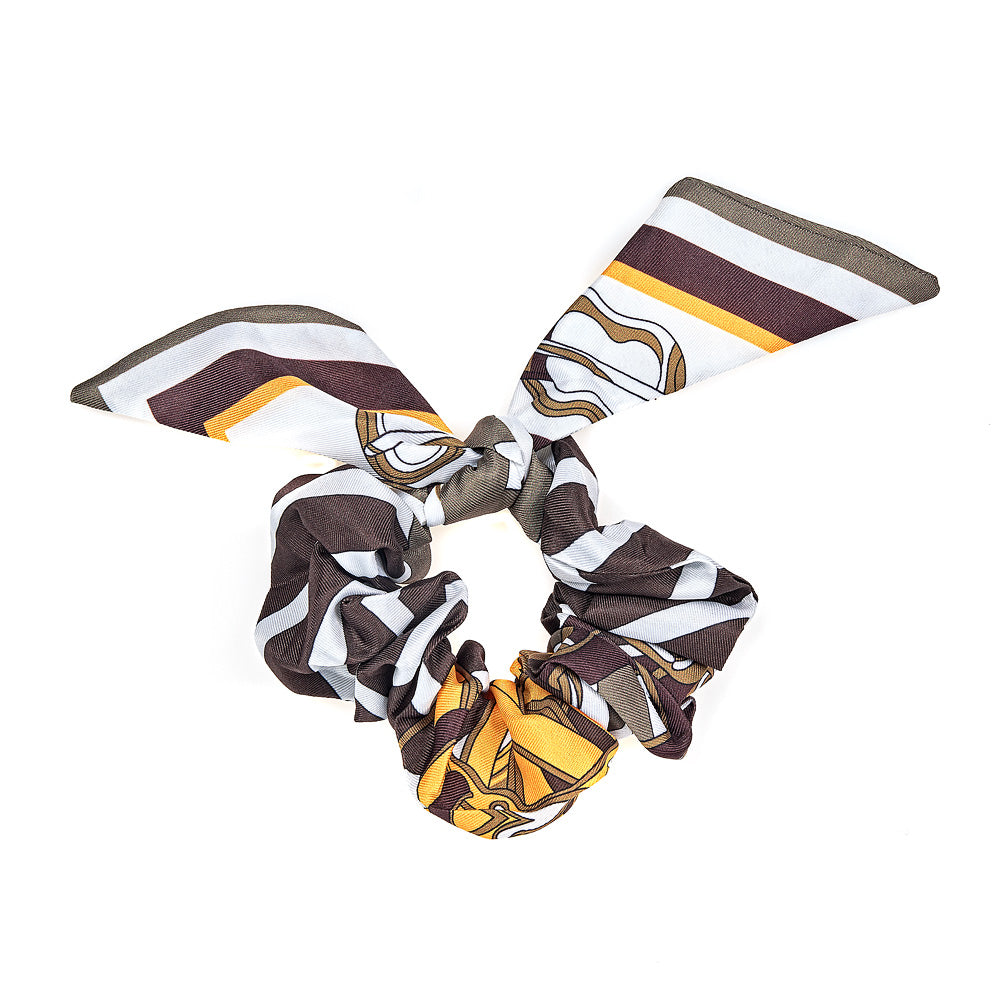 Triple Crown Hair Scrunchie